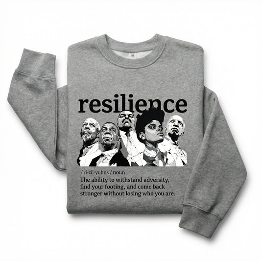 Portraits of Resilience Vol. 1 — Unisex Crew (Heather Grey)