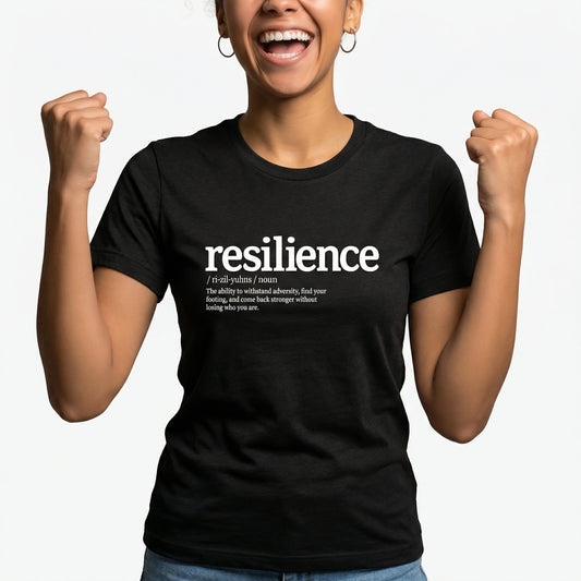 Definition of Resilience — Unisex Tee (Dark)