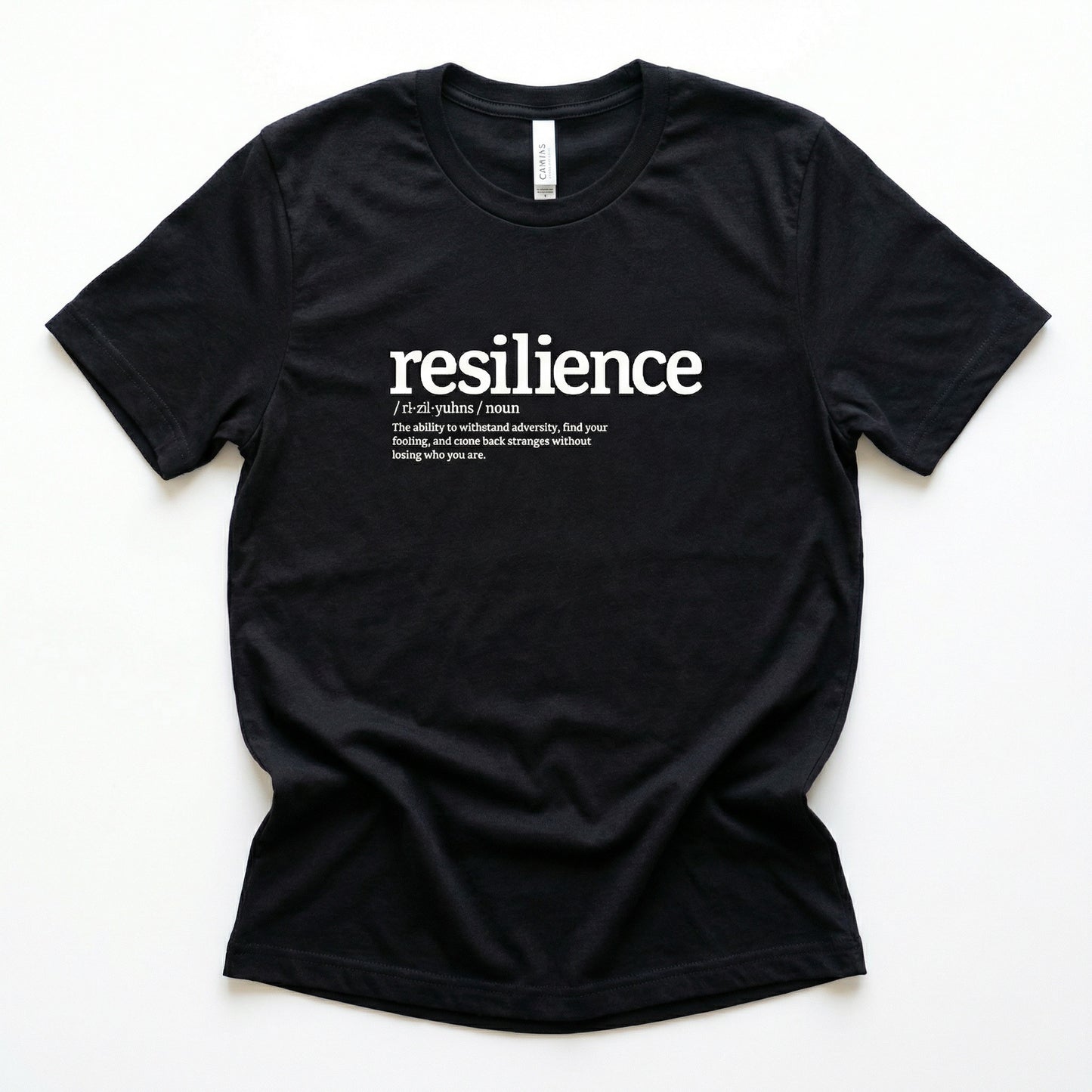 Definition of Resilience — Unisex Tee (Dark)