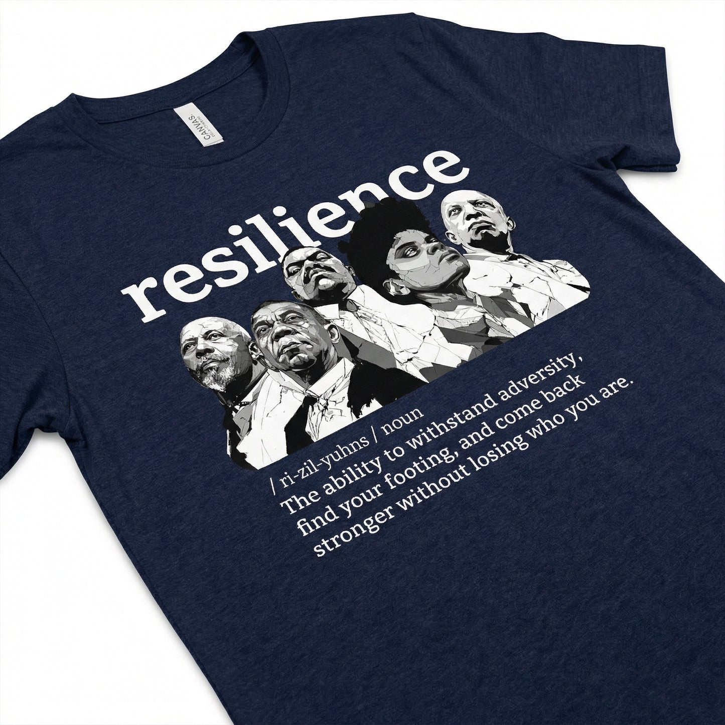 Portraits of Resilience Vol. 1 — Unisex Tee (Dark)